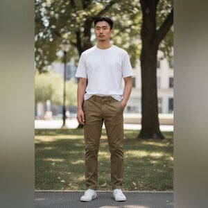 American Eagle Outfitters Men's Khaki Chinos
